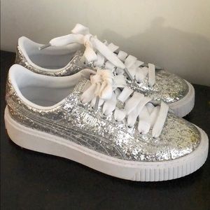 Puma glitter sneakers